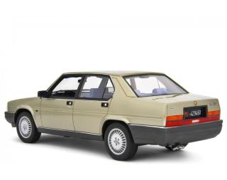 Alfa Romeo Alfa 90 2.5 iniezione Quadrifoglio Oro 1985 Champagne Met. Laudoracing 1:18